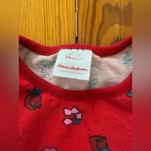 Hanna Andersson Red Floral Dress - Picture 3 of 3